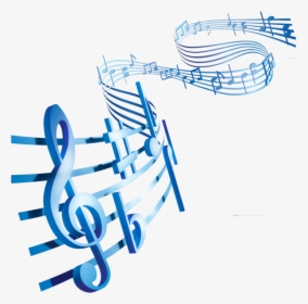 #mq #blue #music #notes #note - Blue Music Note Clipart, HD Png Download, Transparent PNG