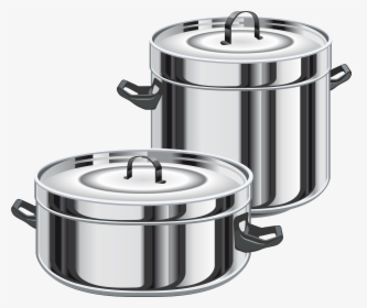 Cooking Pots Png Clipart - Material Of Kitchen Utensils, Transparent Png, Transparent PNG
