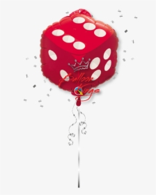 Transparent Red Dice Clipart - Casino Foil Balloons, HD Png Download, Transparent PNG