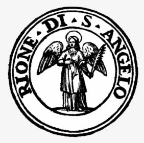 Rome Rione Xi Sant Angelo Logo - Rioni Of Rome, HD Png Download, Transparent PNG