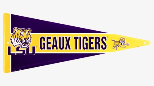 Lsu Tigers Pennant - Louisiana State University Pennant, HD Png Download, Transparent PNG