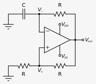 Circuitry Png , Png Download - Op Amp Oscillator, Transparent Png, Transparent PNG