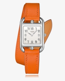 Hermes Cape Cod Watch With Diamonds, HD Png Download, Transparent PNG