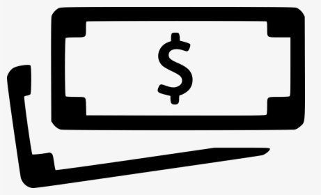 Dollar Bill Black And White Clip Art, HD Png Download, Transparent PNG