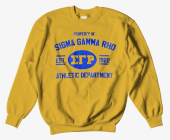 Sigma Gamma Rho Athletic Crewneck Sweatshirt - Unc To Chicago Jordan 1 Shirt, HD Png Download, Transparent PNG