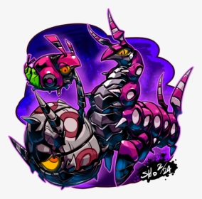 Venipede, Whirlipede, And Scolipede - ポケモン ホイーガ, HD Png Download, Transparent PNG