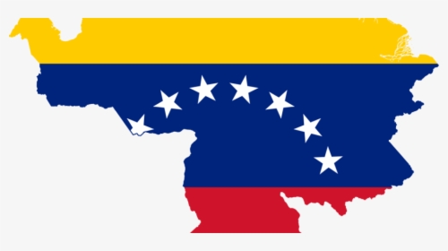 Venezuela Flag Country Shape Transparent, HD Png Download, Transparent PNG