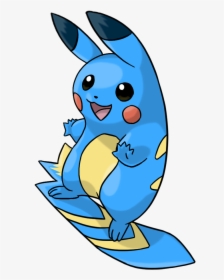 Pichu Drawing Alola Huge Freebie Download For Powerpoint - Pokemon Water Type Pikachu, HD Png Download, Transparent PNG