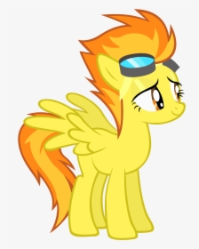 Rainbow Dash Derpy Hooves Pony Yellow Mammal Vertebrate - My Little Pony Wonderbolts Spitfire, HD Png Download, Transparent PNG