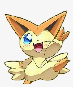 Victini Pokemon Mythical Poketmonster Victorypose Victo - Victini, HD Png Download, Transparent PNG