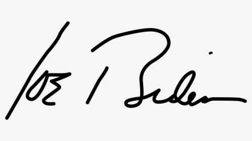Joe Biden Signature , Png Download - Joe Biden Signature, Transparent Png, Transparent PNG