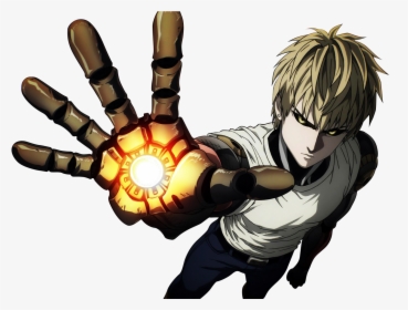 One Punch Man Genos Png , Png Download - One Punch Man Png, Transparent Png, Transparent PNG