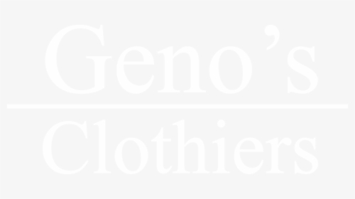 Geno S Clothiers - Graphics, HD Png Download, Transparent PNG
