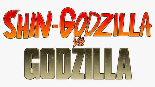 Godzilla Vs Shin Godzilla Logo, HD Png Download, Transparent PNG