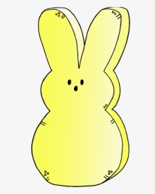 Clipart Bunny Peep - Cartoon, HD Png Download, Transparent PNG
