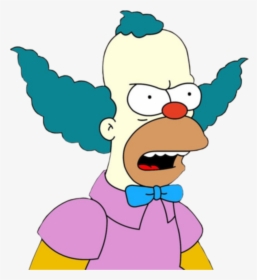 Fake Lesbians And Krusty The Clown - Old Krusty The Clown, HD Png Download, Transparent PNG