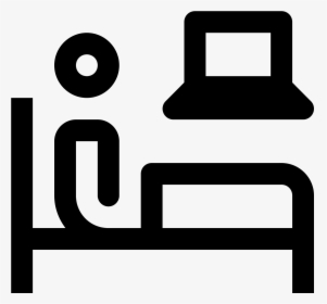 Bed Icon Png, Transparent Png, Transparent PNG
