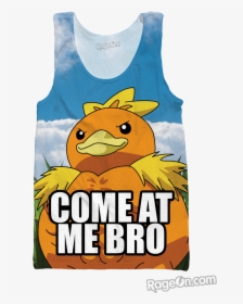 Buff Torchic Tank Top - Come At Me Bro Meme White Walker, HD Png Download, Transparent PNG