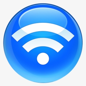 Wifi Logo Black Glossy, HD Png Download, Transparent PNG