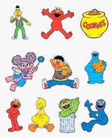 Cute Sesame Street Characters, HD Png Download, Transparent PNG