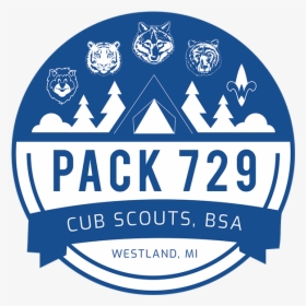 729 Logo Web - Cub Scout Clip Art, HD Png Download, Transparent PNG