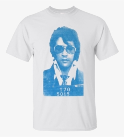 Funkyteestore Elvis Presley Mugshot T-shirt - Famous Celebrities Mug Shots, HD Png Download, Transparent PNG