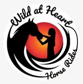 Wildatheartlogo - Heart And Horse Silhouette, HD Png Download, Transparent PNG