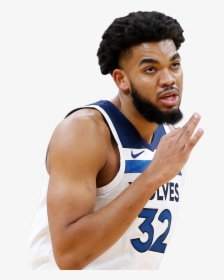 Karl-anthony Towns Transparent Image - Basketball Player, HD Png Download, Transparent PNG