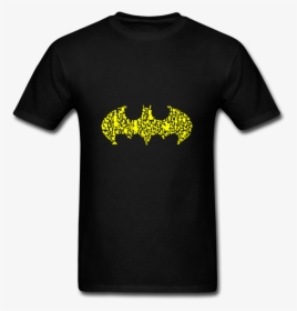 Batman Gotham City Joker Calligram - Orange Sunshine T Shirt, HD Png Download, Transparent PNG