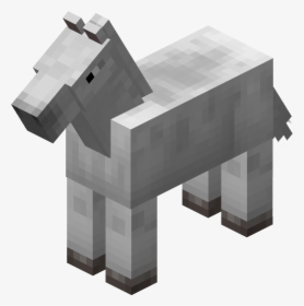 Minecraft Horse Png - Horse From Minecraft, Transparent Png, Transparent PNG