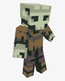 Transparent Bones Minecraft - Bones Skin Minecraft, HD Png Download, Transparent PNG
