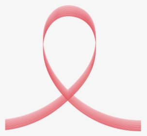 Pink Breast Cancer Ribbon - Circle, HD Png Download, Transparent PNG