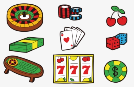 Roulette Table Icons Vector, HD Png Download, Transparent PNG