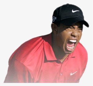 Golfer Tiger Woods Png Transparent Image - Tiger Woods Fist Pump L, Png Download, Transparent PNG