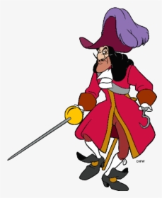 Dead Men Tell No Tales Pirates Of The Caribbean Clipart - Peter Pan Clipart Captain Hook, HD Png Download, Transparent PNG