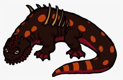 Also Have A Salamander Kaiju Without The Obscuring - Giant Salamander Kaiju, HD Png Download, Transparent PNG