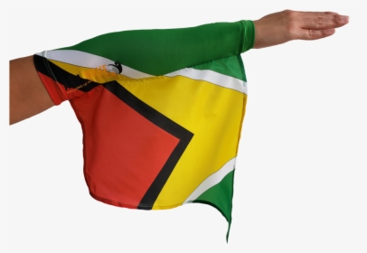 Guyana Arm And Foot Flag Modern Wear - Academic Dress, HD Png Download, Transparent PNG