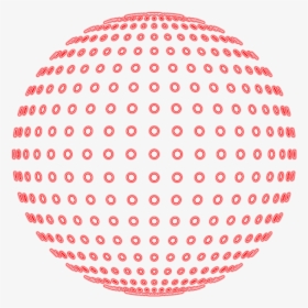 ⚪🔴⚪ #sphere #ornament #dots #spherical #pattern #spotted - Sphere Dot Pattern Png, Transparent Png, Transparent PNG