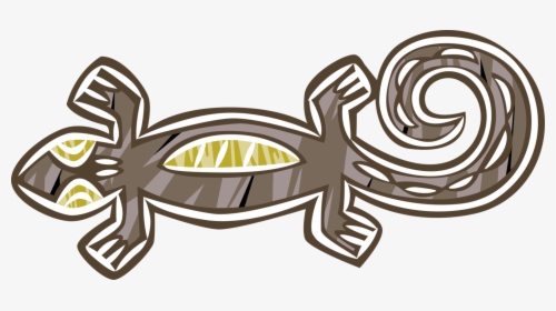Vector Illustration Of Salamander Lizard-like Amphibian - Illustration, HD Png Download, Transparent PNG