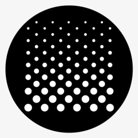 Apollo Cascade Dots - Dot Pattern Gobos, HD Png Download, Transparent PNG