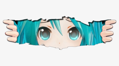 Mitsuri-chan Peeking Anime Sticker – ahhgela
