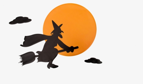 Witch Moon Clipart Free Clip Art Library Library Witchs - Transparent Background Witch Transparent, HD Png Download, Transparent PNG