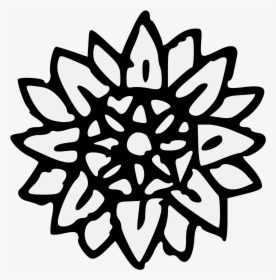 Transparent Lotus Flower Graphic Png - Sunflower Icon, Png Download, Transparent PNG