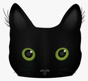 Cat Yawns , Png Download - Black Cat, Transparent Png, Transparent PNG