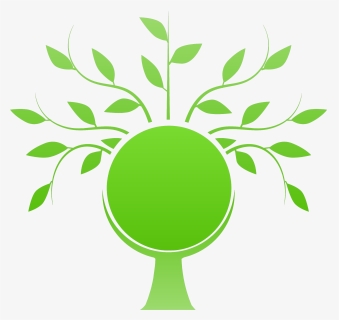 Stylized Tree - Poster Tentang Go Green Earth, HD Png Download, Transparent PNG