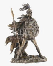 Athena Goddess Of Wisdom And War Statue, HD Png Download, Transparent PNG
