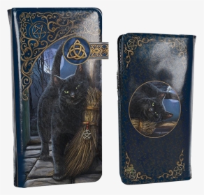 A Brush With Magic Black Cat Wallet - Lisa Parker Art, HD Png Download, Transparent PNG