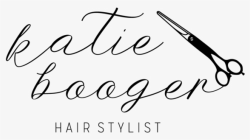 Katie Booger Hair Stylist Black-10 - Calligraphy, HD Png Download, Transparent PNG
