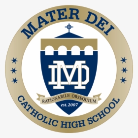 Logo - Mater Dei Catholic High School Logo, HD Png Download, Transparent PNG
