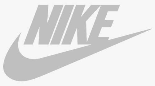 Nike Logo Gray - Nike Logo Gray Png Transparent, Png Download, Transparent PNG